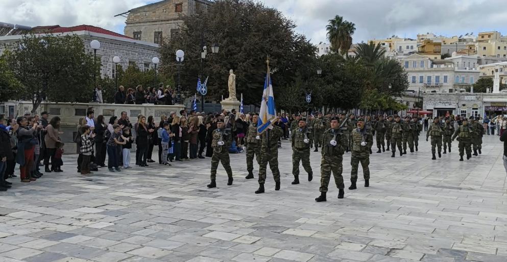Υπήρξαν και εκείνοι που κράτησαν ψηλά το μήνυμα της εθνικής επετείου
