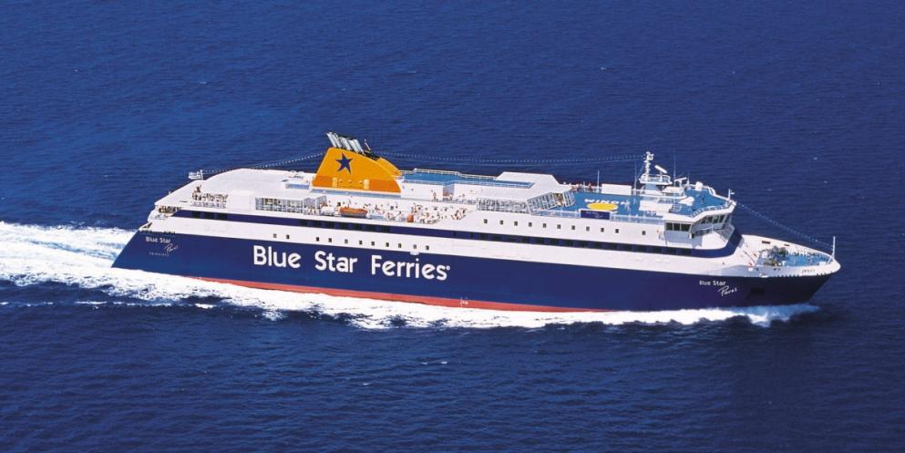 BLUE STAR FERRIES: Διαμόρφωση των δρομολογίων στη γραμμή Πειραιάς – Σύρος – Τήνος Μύκονος 
