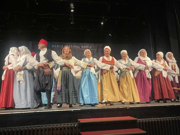 Ο Πολιτιστικός και Εξωραϊστικός Σύλλογος Λαζαρέτων συμμετείχε στο διεθνές φεστιβάλ παραδοσιακών χορών Οχρίδας