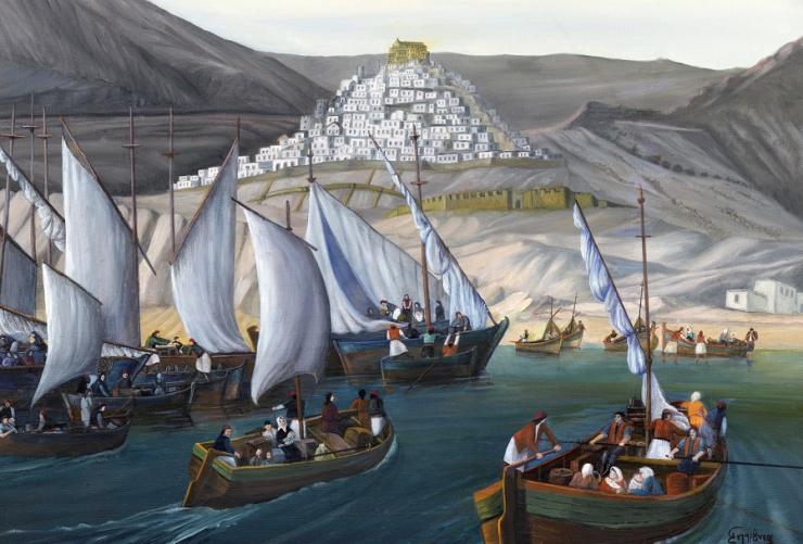 Πινακοθήκη Κυκλάδων: Εικαστική έκθεση με θέμα "Εικόνες και μορφές της Σύρου"