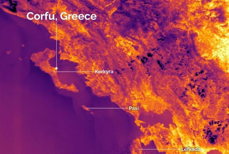 Θερμικά «μάτια» στο Διάστημα: Οι πρώτες εικόνες από τους δορυφόρους που παρακολουθούν live τις φωτιές