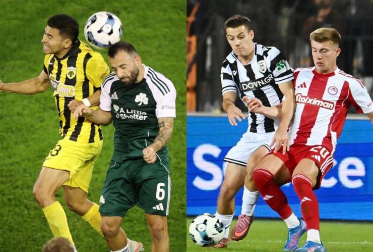 Super League: Καθοριστικά ντέρμπι σε Τούμπα και Λεωφόρο - Πού θα δείτε τα παιχνίδια