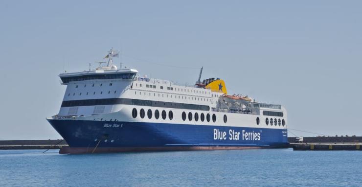Αδυναμία προσέγγισης του Blue Star 1 στη Νάξο