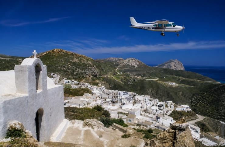 Πιο κοντά από ποτέ το πεδίο προσγείωσης μικρών αεροσκαφών στην Ανάφη