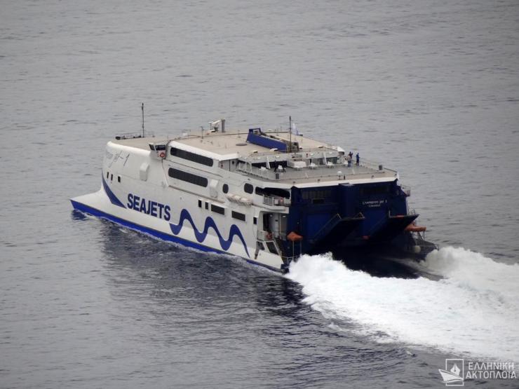 SeaJets: Από 18 Ιουνίου το Champion Jet 1 στο δρομολόγιο Πειραιάς - Σύρος 