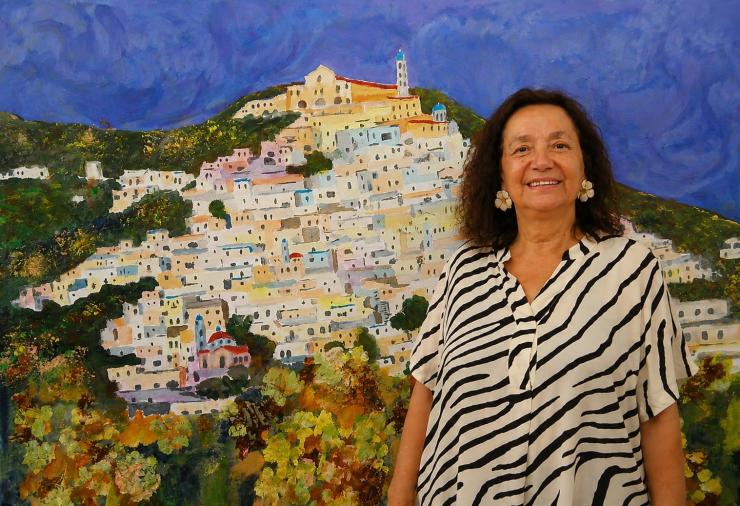 Ένα “ταξίδι” στο χρώμα, τη φαντασία και τη νησιώτικη ζωή
