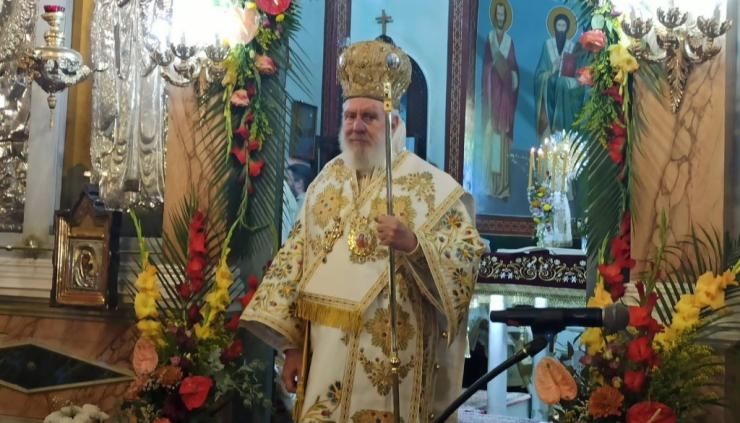 Ευχαριστήριο του μητροπολίτη Σύρου Δωρόθεου Β’