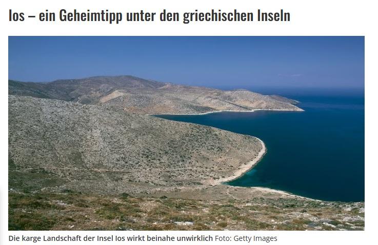 Γερμανικό μέσο παρουσιάζει ένα νησί που διατηρεί την αυθεντικότητά του