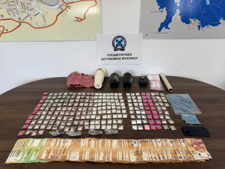 Μύκονος: Συνελήφθη 26χρονος για διακίνηση ναρκωτικών ουσιών