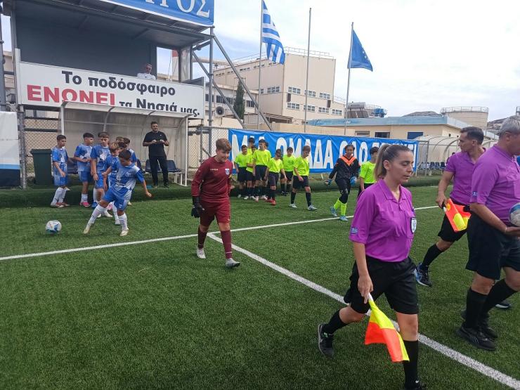 Με το… δεξί μπήκε στο πρωτάθλημα η Κ14 της Ελλάς Σύρου 