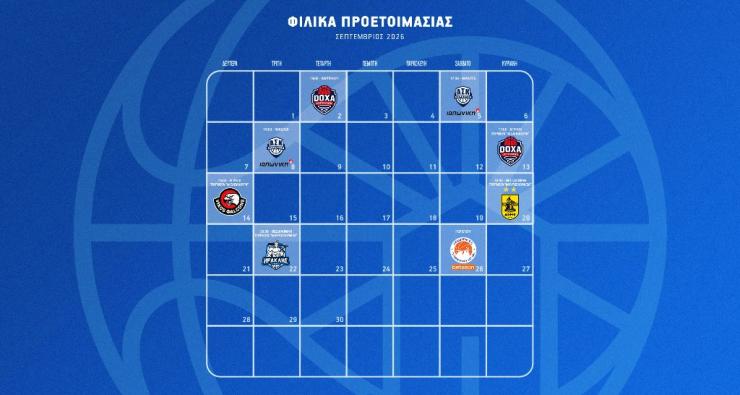 Δυνατά φιλικά ενόψει της ιστορικής σεζόν σε Ελλάδα και Ευρώπη