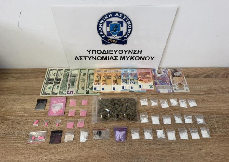 Μύκονος: Συνελήφθη 26χρονος για διακίνηση ναρκωτικών και απείθεια 
