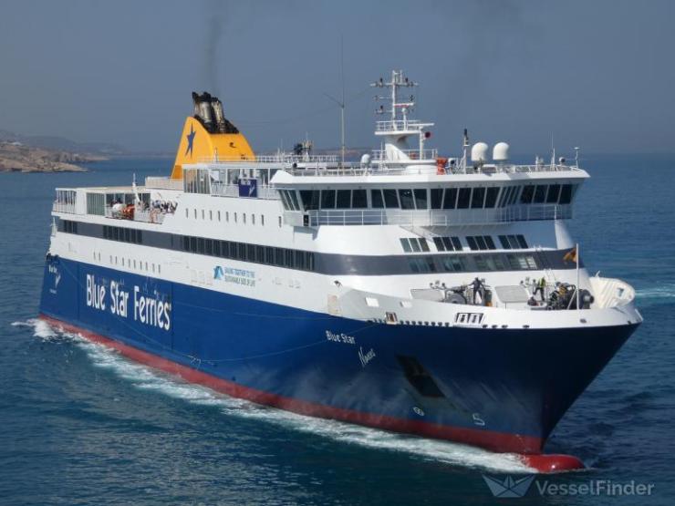 Blue Star Naxos: Με μικρή καθυστέρηση η άφιξη στα Κυκλαδονήσια λόγω κακοκαιρίας 