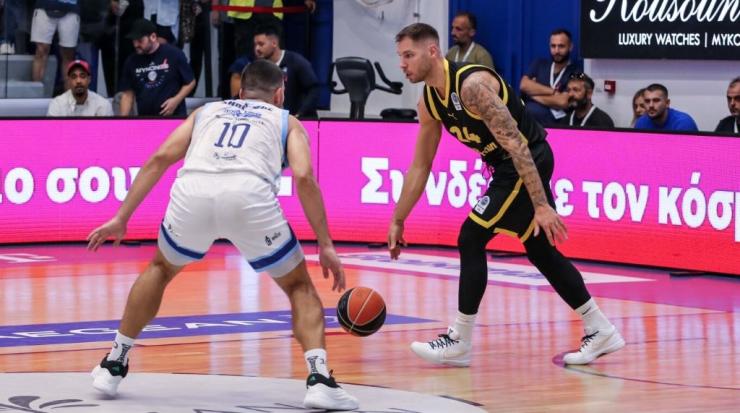 Ο Άρης πέρασε εντυπωσιακά από τη Μύκονο με 88-72