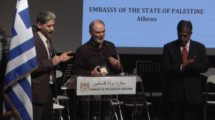 Μετάλλιο τιμής των Παλαιστινίων για τον Μπάμπη Κουλούρα