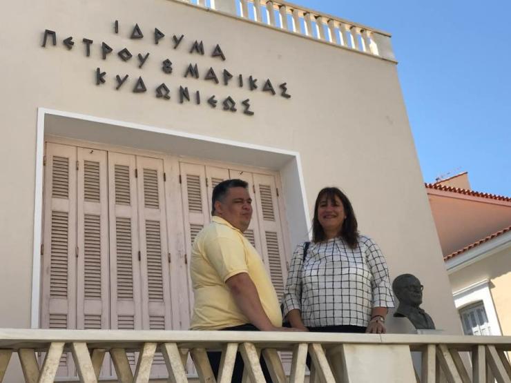 Επίσκεψη της Αντιπεριφερειάρχη Τουρισμού την Άνδρο 