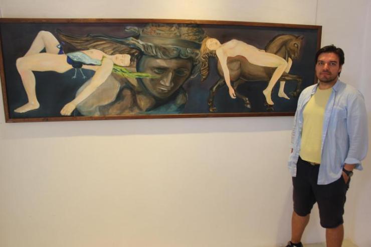 Έκθεση ζωγραφικής του Γ. Δανέλλη