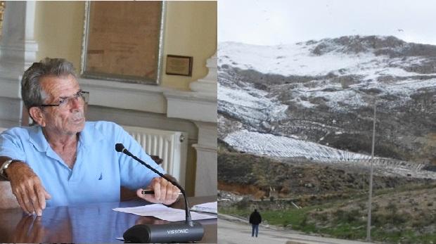 Ζημιά στον σταθμό μεταφόρτωσης ανακυκλώσιμων υλικών 