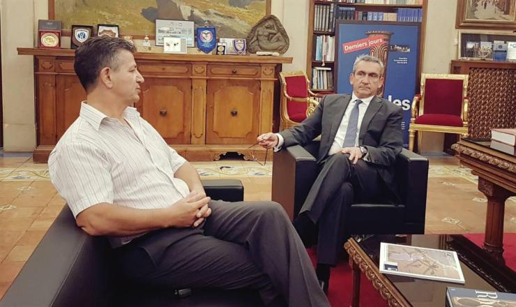 Συνεργασία Περιφερειάρχη με πρόεδρο ΣΕΤΚΕ