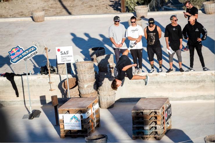 To parkour ανέδειξε την ομορφιά του Ν. Αιγαίου
