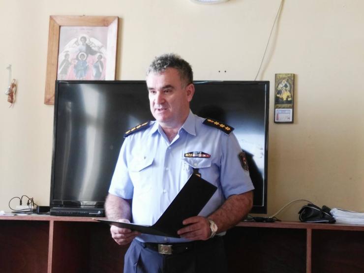 Αποχαιρετά τη Σύρο ο Διοικητής της Πυροσβεστικής Υπηρεσίας, Ζ. Μπρούζας 