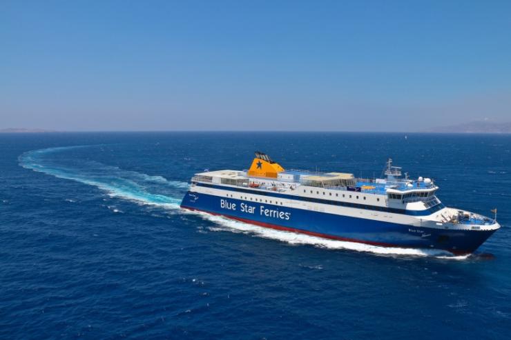 Όλες οι αλλαγές δρομολογίων της Blue Star Ferries λόγω απαγορευτικού 