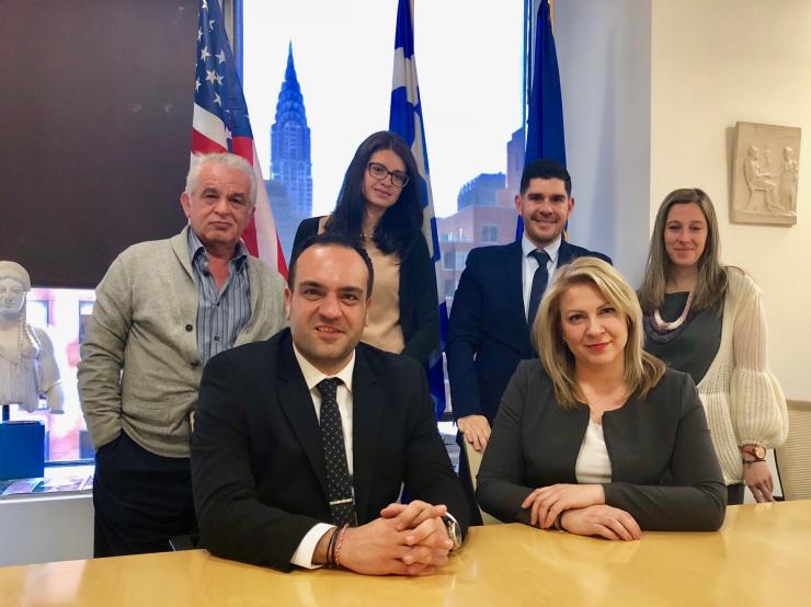 Στον ΕΟΤ Β. Αμερικής ο Δήμαρχος Μυκόνου