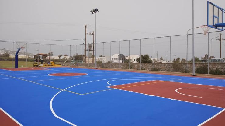 Έτοιμο το εξωτερικό γήπεδο Θήρας στο ΔΑΠΠΟΣ