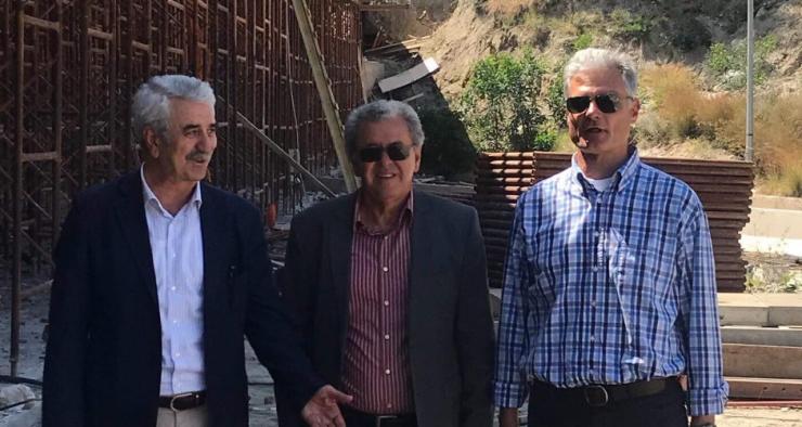 Ενημέρωση Μαχαιρίδη για το έργο της γέφυρας Αφάντου 