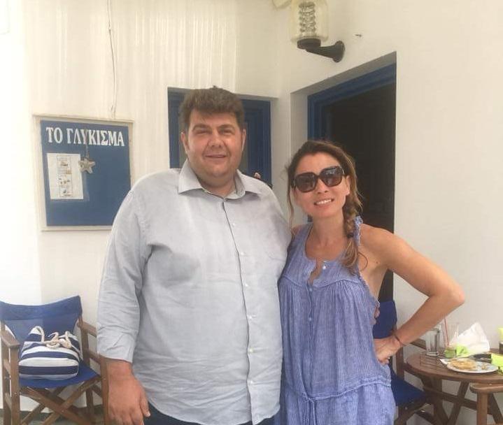 Στη Σέριφο η Αλεξάνδρα Πασχαλίδου