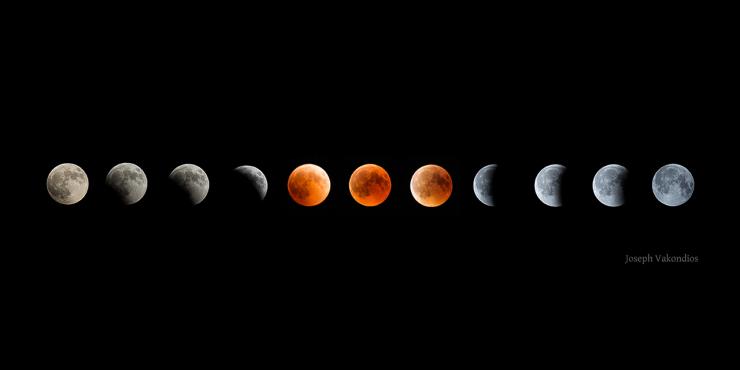 Η εντυπωσιακή “ματωμένη Σελήνη” από τη Σύρο (vid)