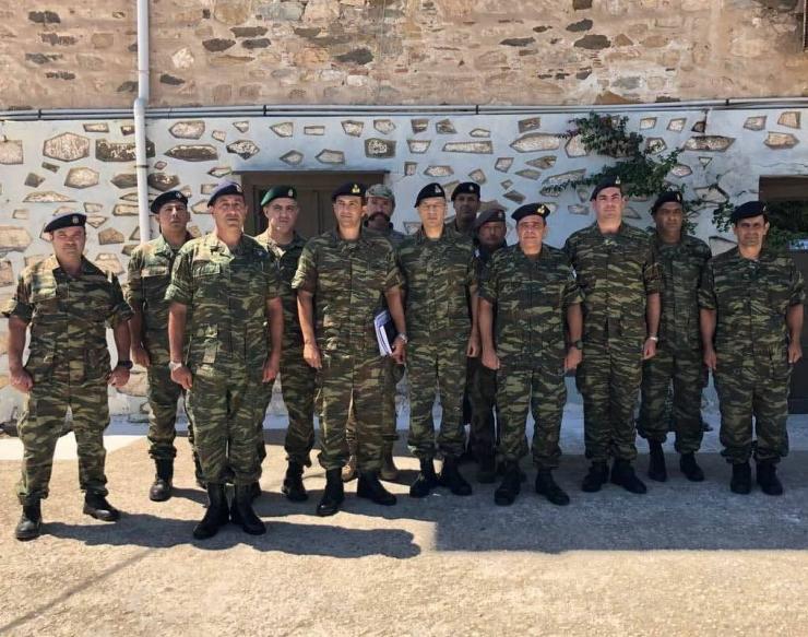 Επίσκεψη του Αρχηγού ΓΕΣ στο ΤΕΘ Ερμούπολης