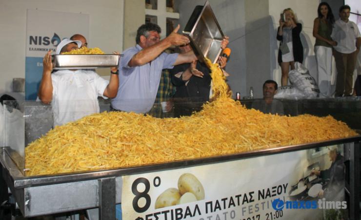 Ρεκόρ Γκίνες... στο Φεστιβάλ Πατάτας Νάξου