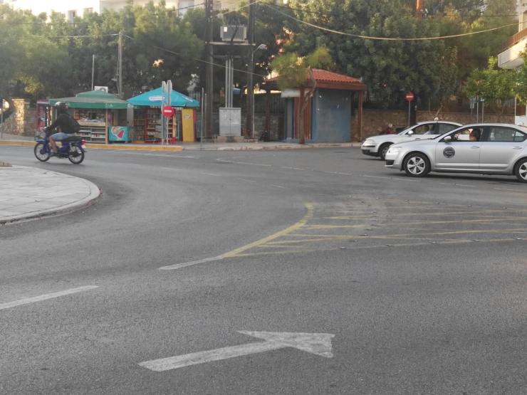  Εργασίες διαγραμμίσεων στο δημοτικό δίκτυο 