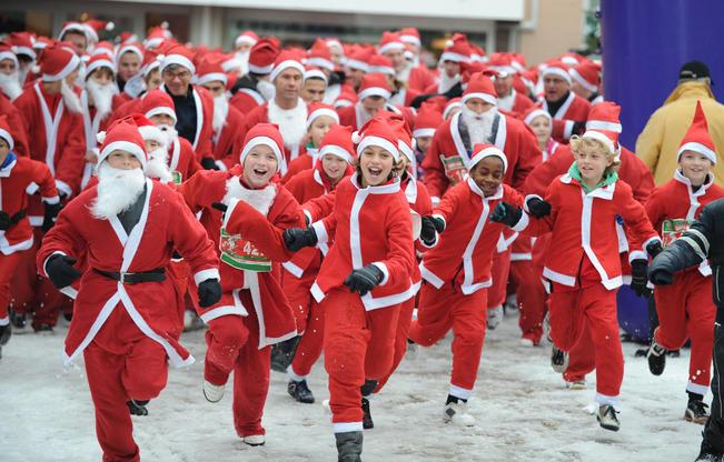 Santa Run Kids στη Νάξο