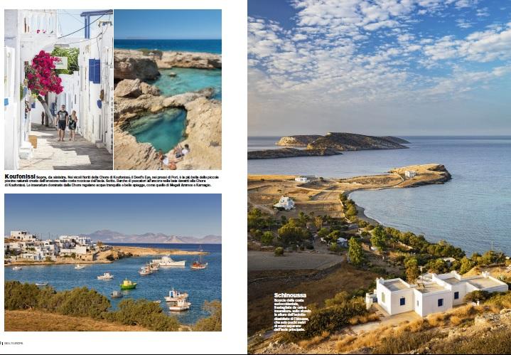 Το Ιταλικό Bell' Europa υμνεί  τις Μικρές Κυκλάδες 