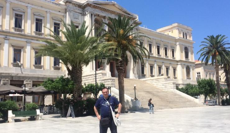 Δημοσιογραφική αποστολή από Αγγλία στη Σύρο για την προβολή του νησιού 