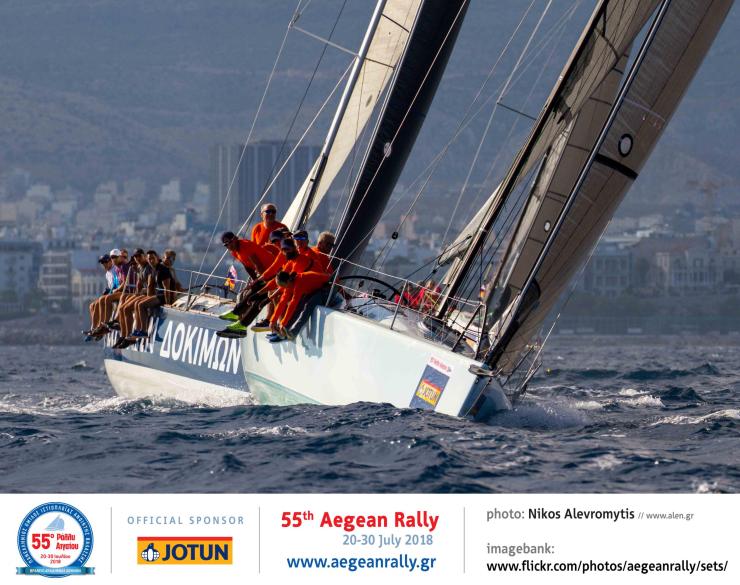 Έπαθλο «Line Honours» στο  56ο Ράλλυ Αιγαίου