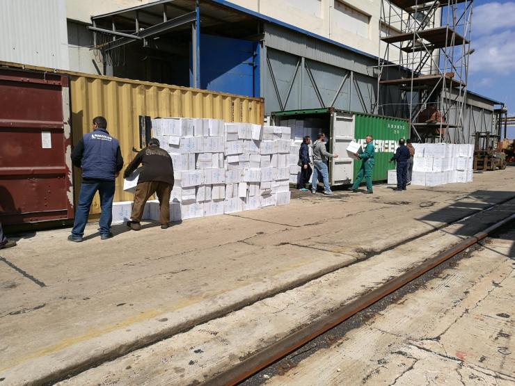 Καταστροφή λαθραίων καπνικών προϊόντων 