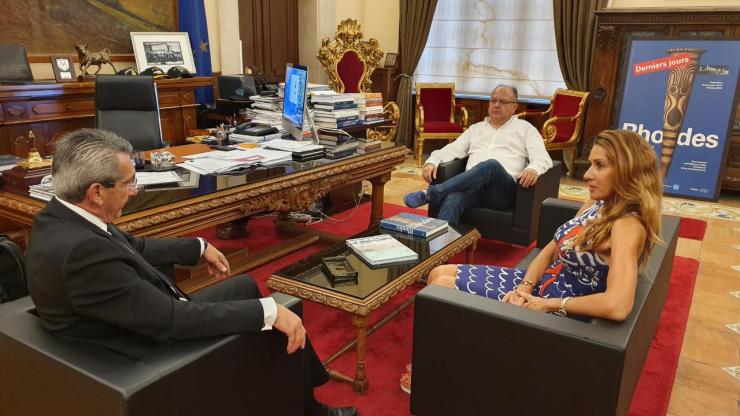 Συνάντηση Περιφερειάρχη με τον Διευθυντή του ΙΜΕΤ