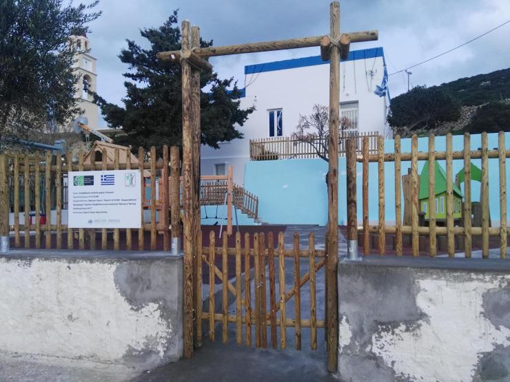 Ολοκληρώθηκε η παιδική χαρά στον Γαλησσά