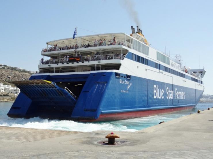 Αρνητικός στον κορωνοϊό ο ναυτικός του Blue Star Mykonos