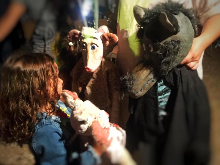 "Ο λύκος και τα επτά κατσικάκια" στην Κίμωλο