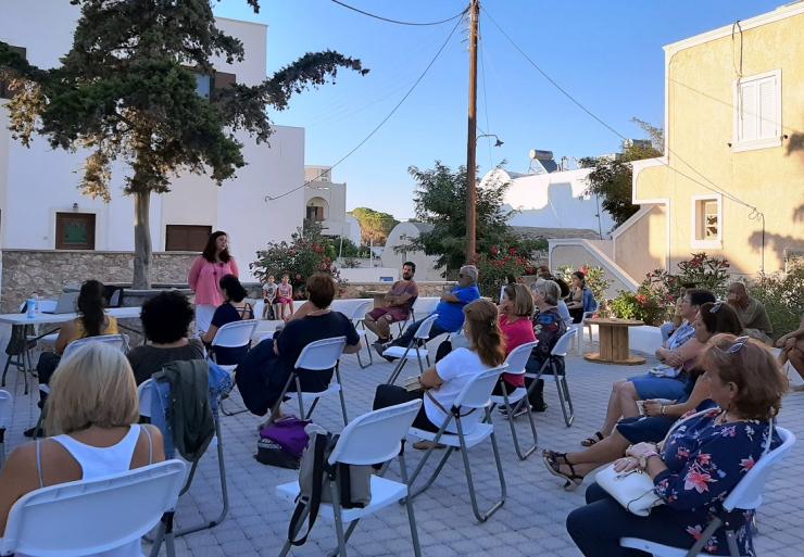 Εκδήλωση της ΟΓΕ Σαντορίνης με τον "Θησέα Κυκλάδων"