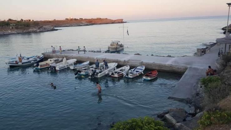 Βελτιώσεις στον προσήνεμο μώλο του Μέγα Γιαλού 