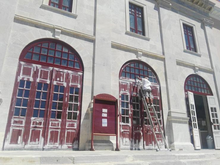 Προοδεύουν οι εργασίες αποκατάστασης και συντήρησης 