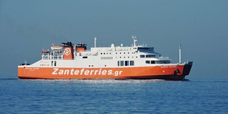 Μέριμνα της ΖΑΝΤΕ FERRIES για κρούσματα κορωνοϊού στο πλοίο  "ΔΙΟΝΥΣΙΟΣ ΣΟΛΩΜΟΣ"