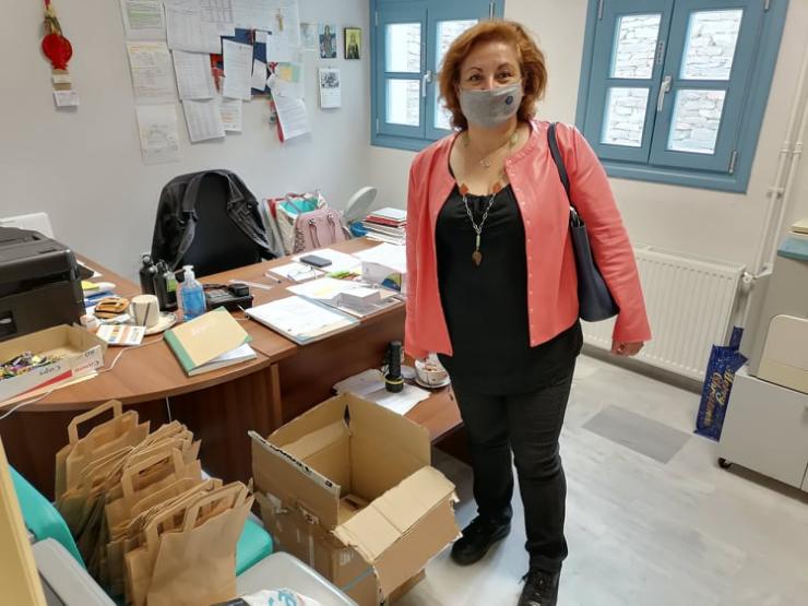 Δωρεάν μάσκες και αντισηπτικά στα σχολεία της Κέας