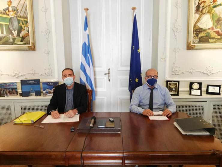 Μελέτη για τη ρύπανση στο λιμάνι της Ερμούπολης