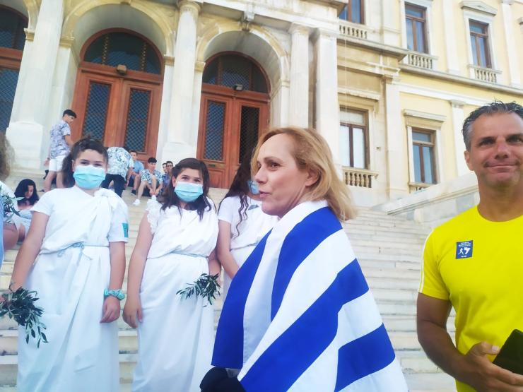 Η Σύρος με τους Ολυμπιονίκες έτρεξαν για τον αθλητισμό, την υγεία και τη ζωή 